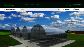 What Agrotop.lv website looked like in 2020 (3 years ago)