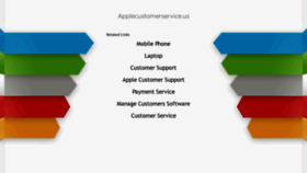 What Applecustomerservice.us website looked like in 2020 (3 years ago)