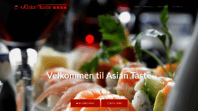 What Asiantaste.dk website looked like in 2020 (3 years ago)