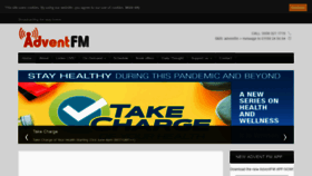 What Adventfm.org website looked like in 2020 (3 years ago)