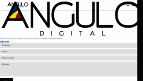 What Angulodigital.co website looked like in 2020 (3 years ago)
