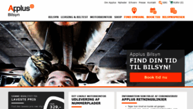 What Applusbilsyn.dk website looked like in 2020 (3 years ago)