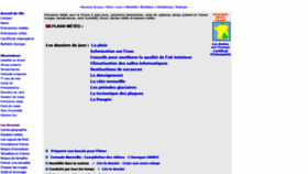 What Alertes-meteo.com website looked like in 2020 (3 years ago)