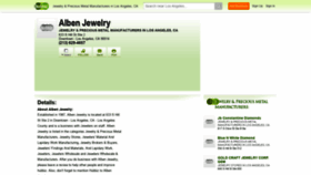 What Alben-jewelry.hub.biz website looked like in 2020 (3 years ago)
