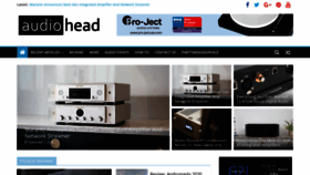 What Audio-head.com website looked like in 2020 (3 years ago)