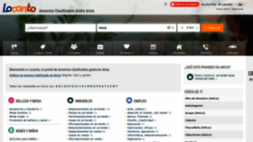 What Arica.locanto.cl website looked like in 2020 (3 years ago)