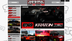 What Arrma-rc.com website looked like in 2020 (3 years ago)