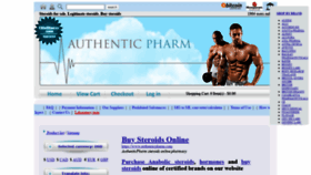 What Authenticpharm.com website looked like in 2020 (3 years ago)