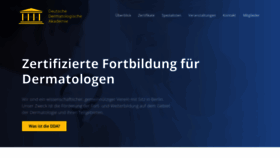 What Akademie-dda.de website looked like in 2020 (3 years ago)