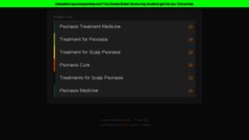 What Ayurvedicpsoriasis.com website looked like in 2020 (4 years ago)