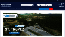 What Aerosoft.de website looked like in 2020 (3 years ago)