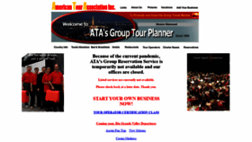 What Americantourassociation.com website looked like in 2020 (3 years ago)