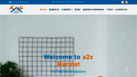 What A2zmarmat.com website looked like in 2020 (3 years ago)