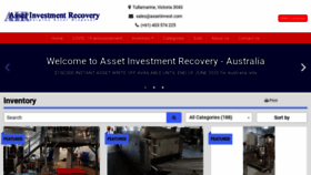 What Assetinvest.com website looked like in 2020 (3 years ago)