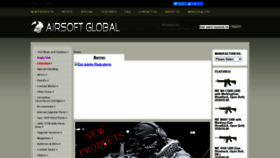 What Airsoftglobal.com website looked like in 2020 (3 years ago)