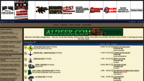 What Aldeer.com website looked like in 2020 (3 years ago)