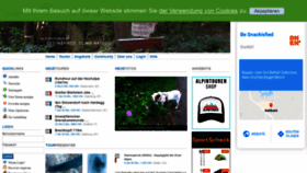 What Alpintouren.com website looked like in 2020 (4 years ago)
