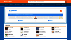 What Animaatjes.nl website looked like in 2020 (3 years ago)