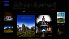 What Abandonedireland.com website looked like in 2020 (3 years ago)