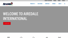What Airedale.com website looked like in 2020 (3 years ago)