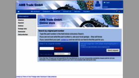 What Amb-trade.de website looked like in 2020 (3 years ago)