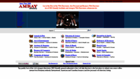 What Amray.com website looked like in 2020 (3 years ago)