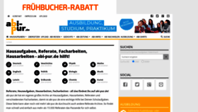 What Abipur.de website looked like in 2020 (3 years ago)