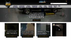 What Armorgarage.com website looked like in 2020 (3 years ago)