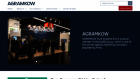 What Agramkow.com website looked like in 2020 (3 years ago)