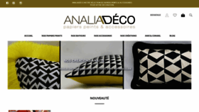 What Analiadeco.com website looked like in 2020 (3 years ago)