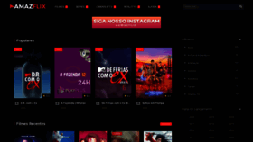 What Amazflix.com website looked like in 2020 (3 years ago)
