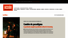 What Accion.coop website looked like in 2020 (3 years ago)