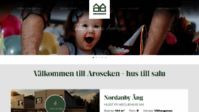 What Aroseken.se website looked like in 2020 (3 years ago)