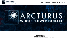 What Arcturuscannabis.com website looked like in 2020 (3 years ago)