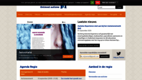 What Autismenetwerkzhz.nl website looked like in 2020 (3 years ago)