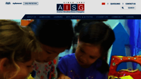 What Aisgz.org website looked like in 2020 (6 years ago)