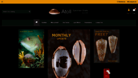 What Atollseashells.com website looked like in 2020 (3 years ago)