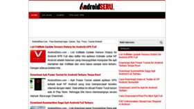 What Androidseru.com website looked like in 2020 (3 years ago)