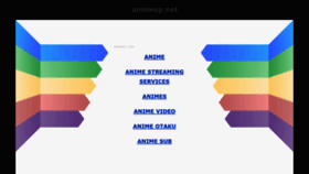 What Animesp.net website looked like in 2020 (3 years ago)