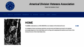 What Americal.org website looked like in 2020 (3 years ago)