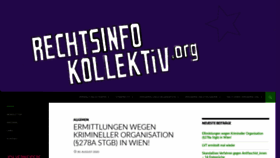 What At.rechtsinfokollektiv.org website looked like in 2020 (3 years ago)
