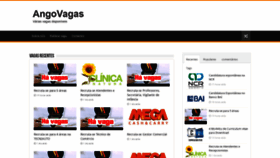 What Angovagas.net website looked like in 2020 (4 years ago)