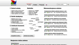 What Apklausa.lt website looked like in 2020 (4 years ago)