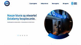 What Agentpzu.pl website looked like in 2020 (3 years ago)