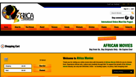 What Africamovies.com website looked like in 2020 (3 years ago)