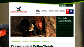 What Adlerwarte-berlebeck.de website looked like in 2020 (3 years ago)