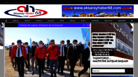 What Aksarayhaber68.com website looked like in 2020 (3 years ago)