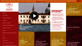 What Accademiavenezia.it website looked like in 2020 (3 years ago)