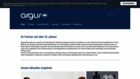What Argusoptic.de website looked like in 2020 (3 years ago)