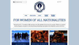What Aiwcgeneva.org website looked like in 2020 (4 years ago)